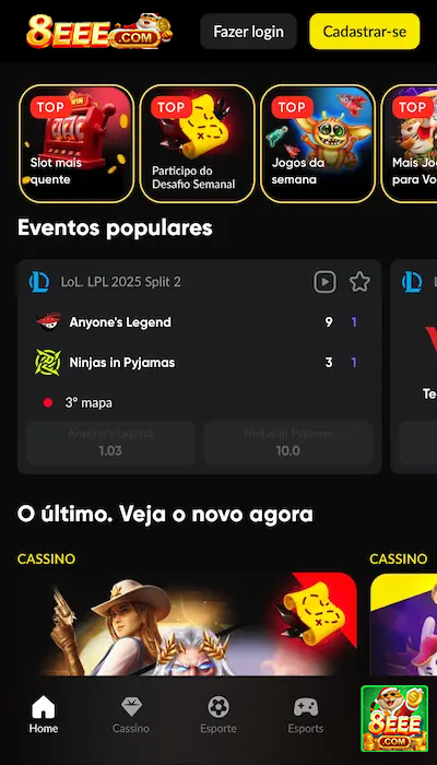 8eee.com - experimentar rápido aplicativo premium agora