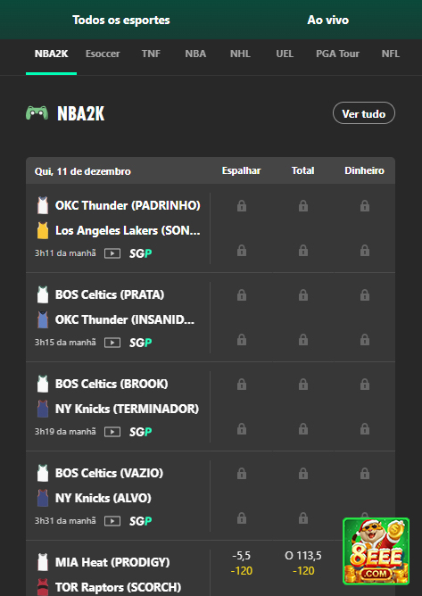 8eee.com - ao vivo eventos esportivos para apostar